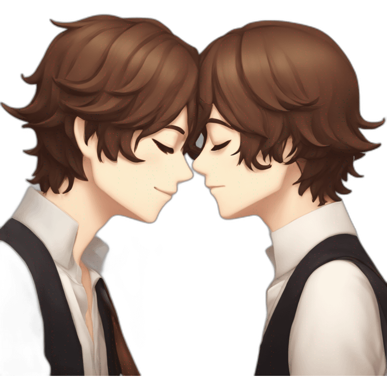 Dazai kiss chuuya emoji