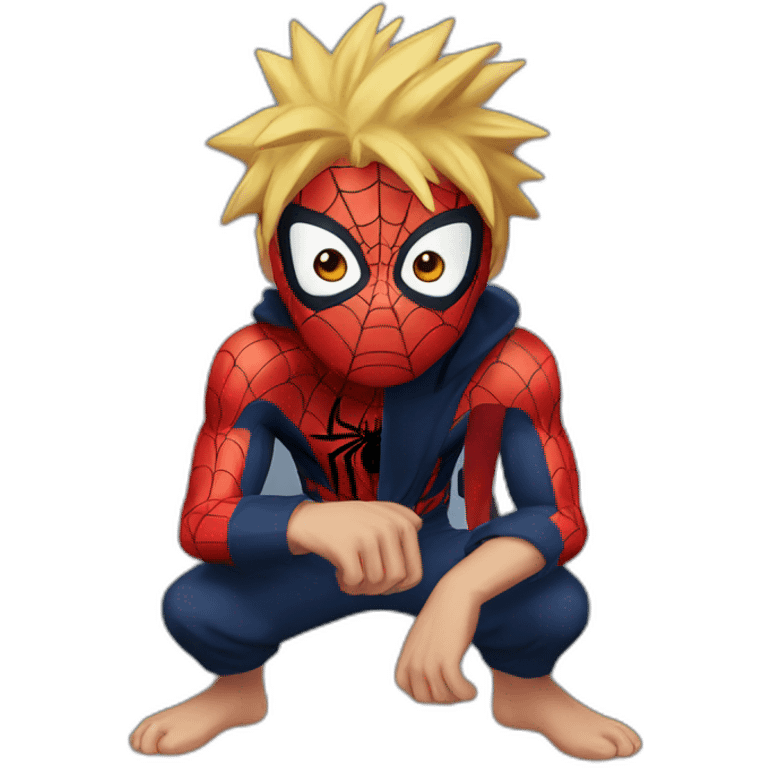 Naruto spiderman emoji