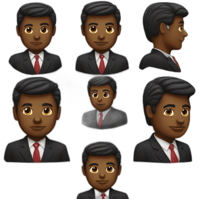 Black Donald trump emoji