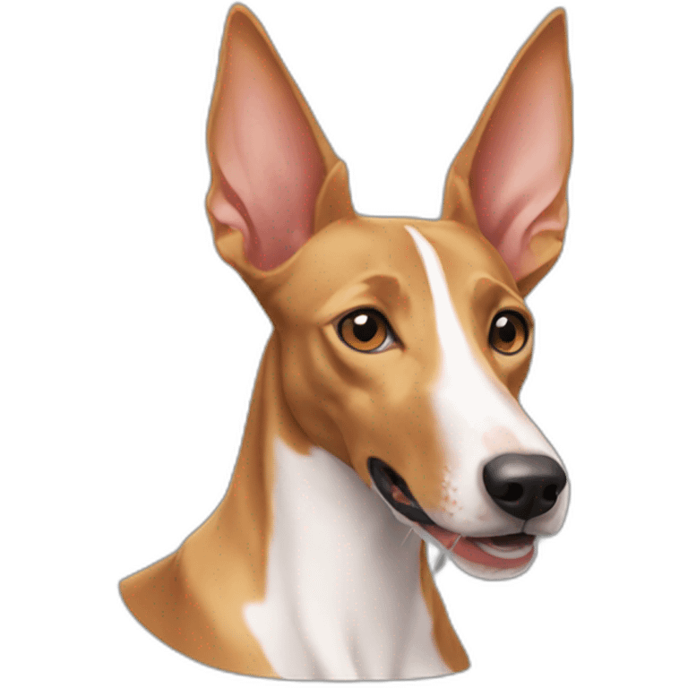 Cara de Perro podenco emoji