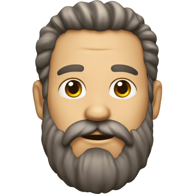 funny bearded man emoji