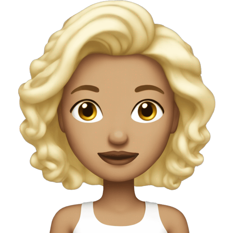 Glam Blonde emoji