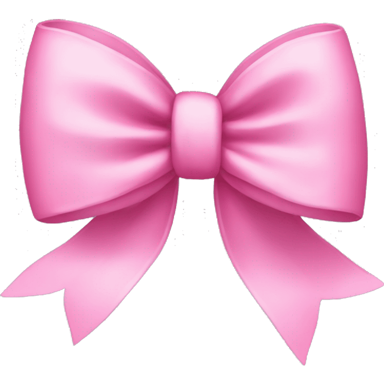 Pink bow emoji