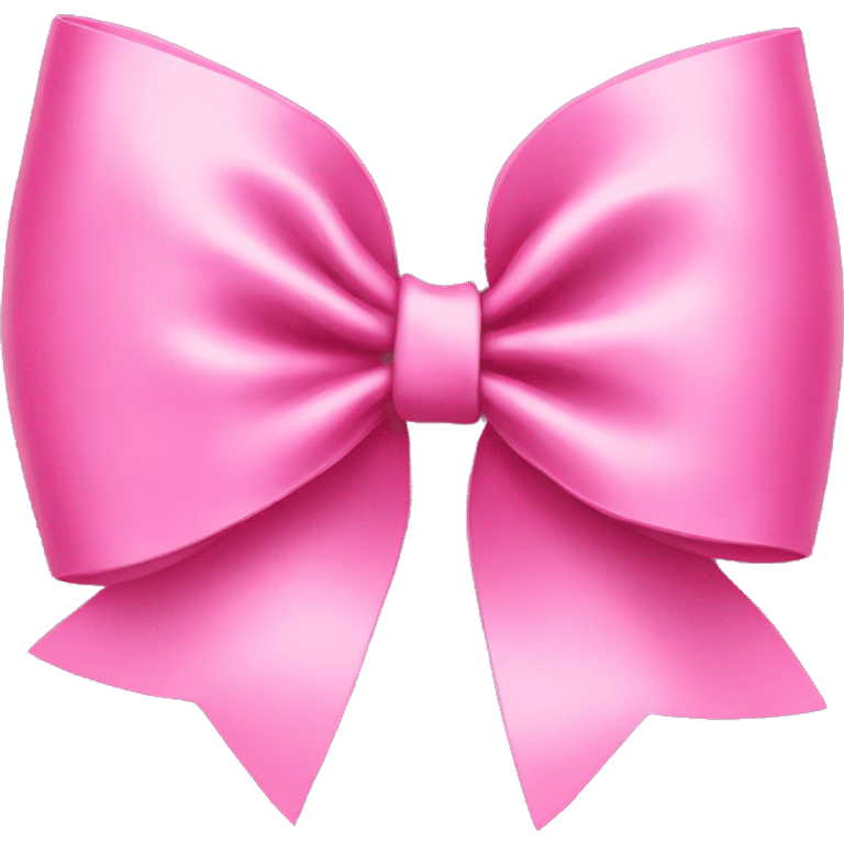 Pink bow emoji