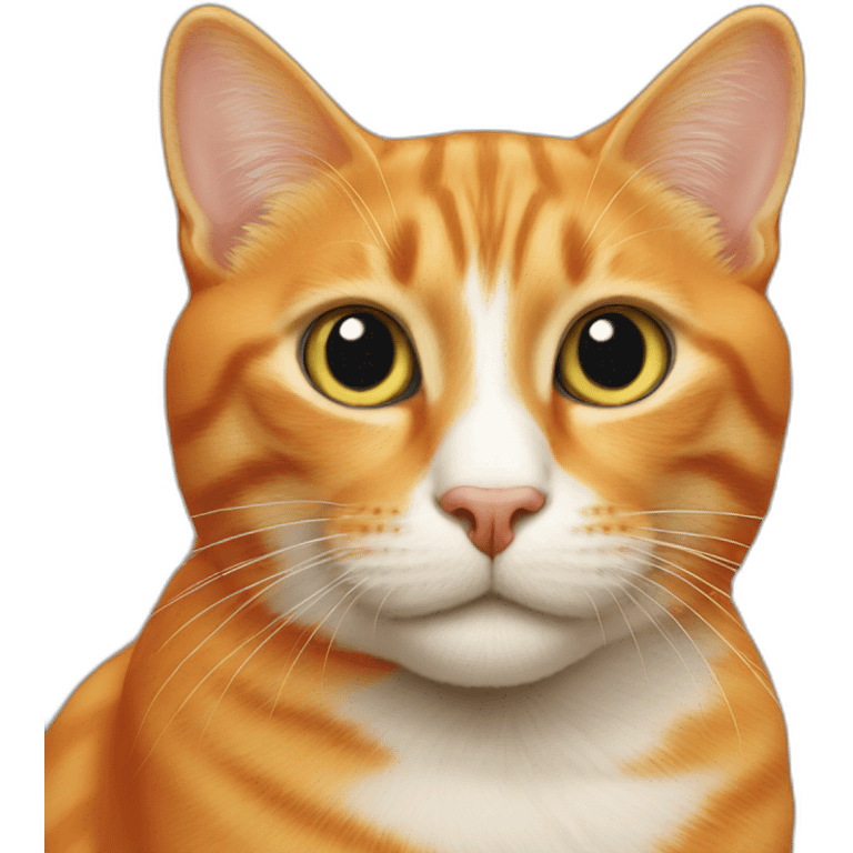 orange cat cashew emoji