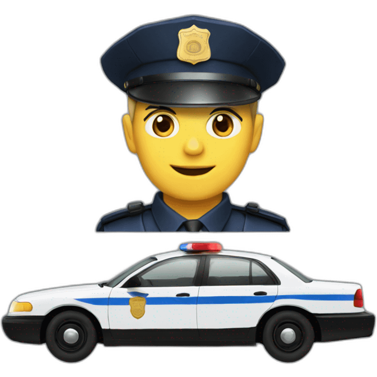 car-police emoji