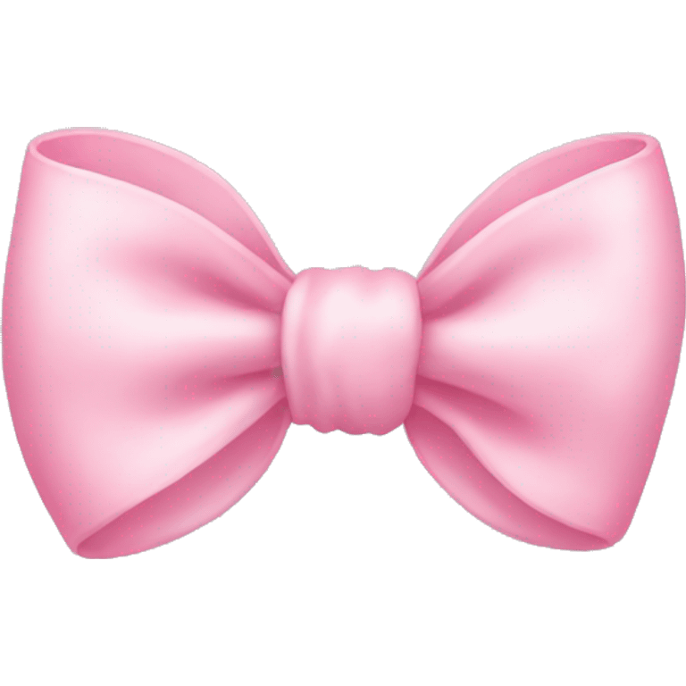 Baby pink bow emoji