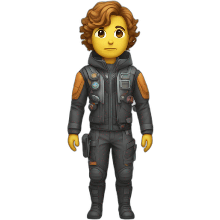 Ben Breretron sci-fi outfit emoji