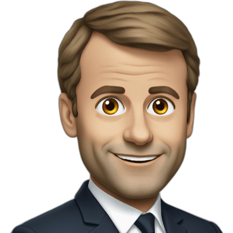 Emanuel Macron emoji