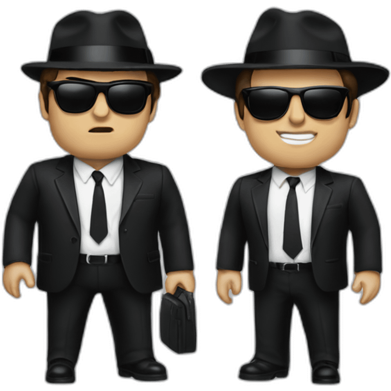 jake and elwood blues brothers emoji