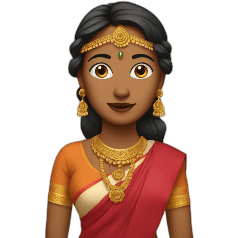 Indian woman emoji