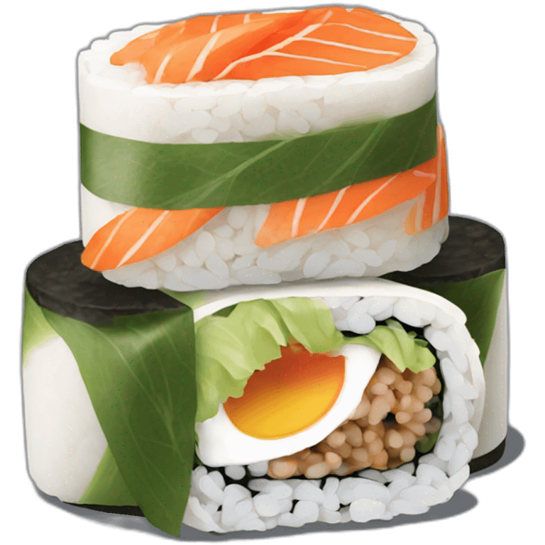 Gimbap  emoji