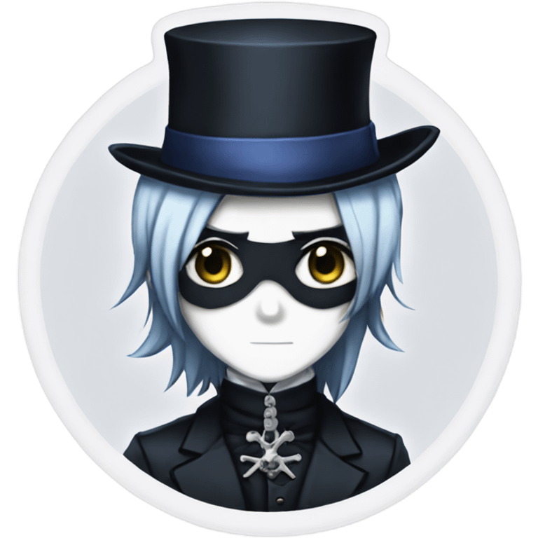 Ciel phantom hive from black butler emoji