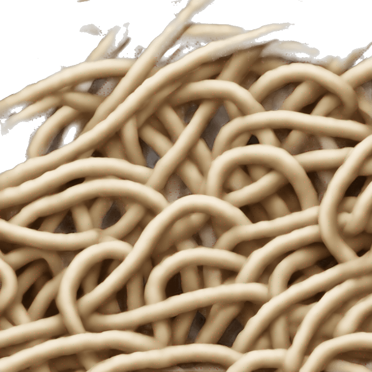 buckwheat soba noodles emoji