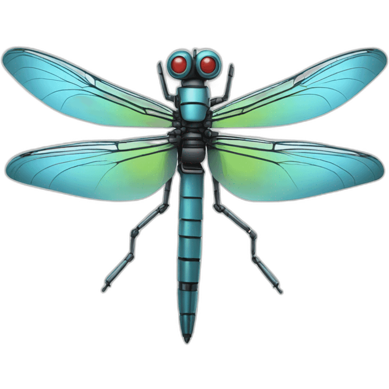 robotic dragonfly emoji