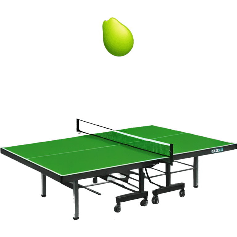 garden ping pong table emoji