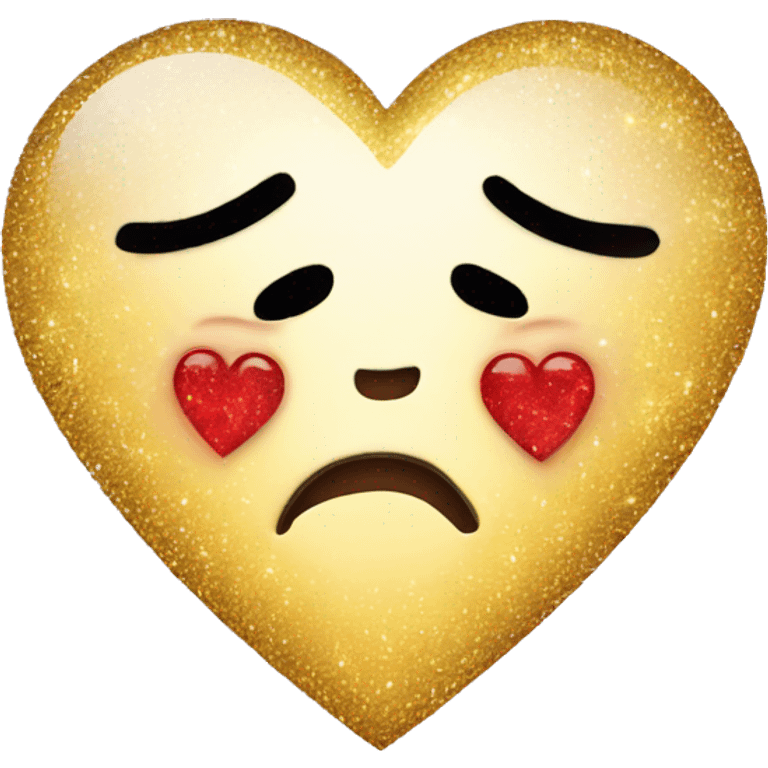 broke heart with sparkles  emoji