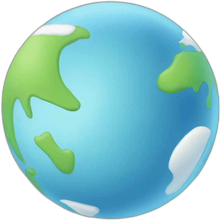 planet earth without trees emoji