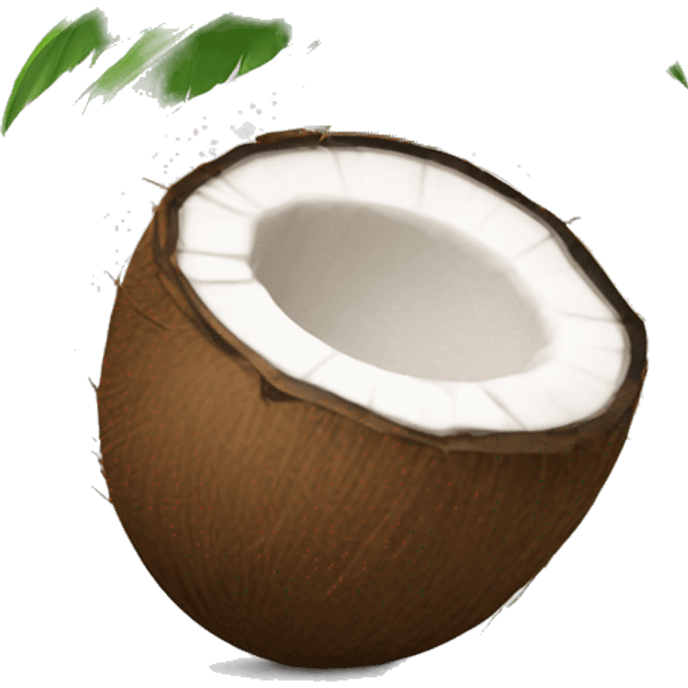 Coconut with eagle claws emoji