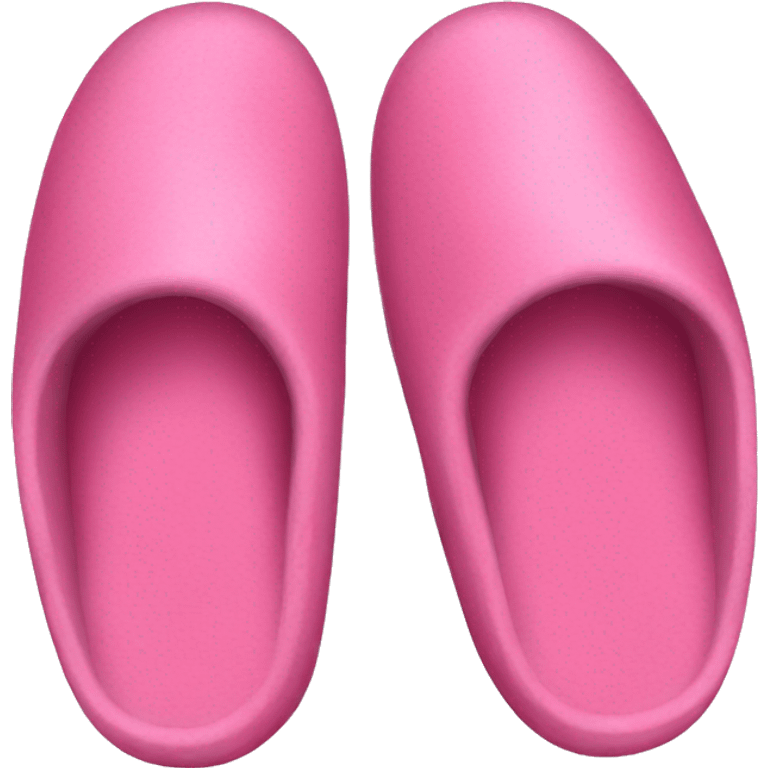 Pink slippers emoji