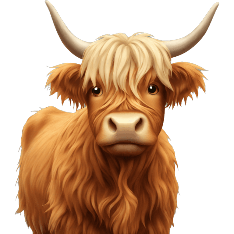 highland cow emoji