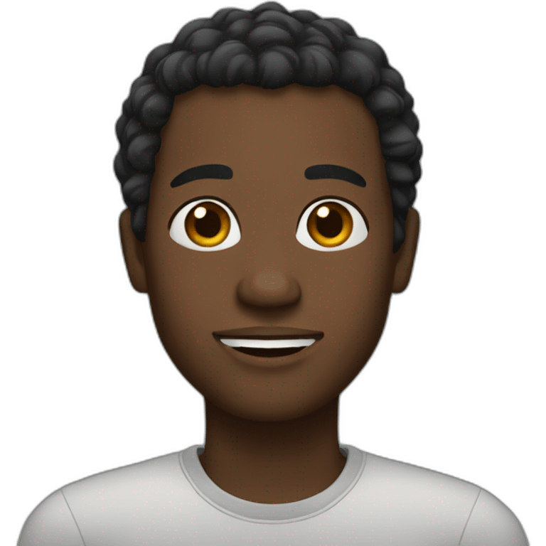 Black person emoji