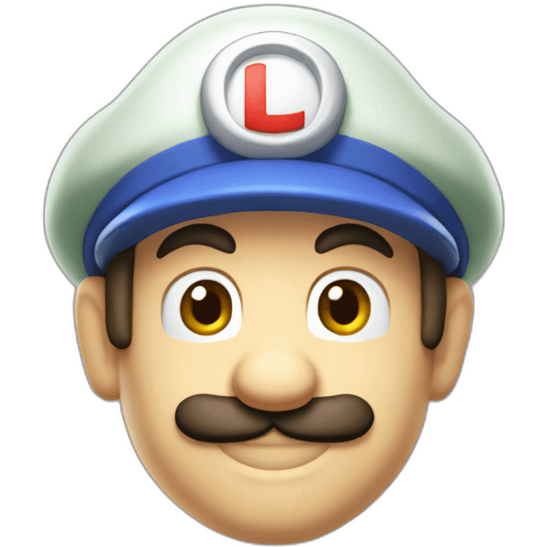 Luigi from nintendo emoji