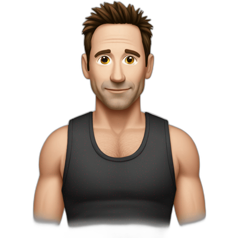 Jimmy chamberlin with tank top emoji