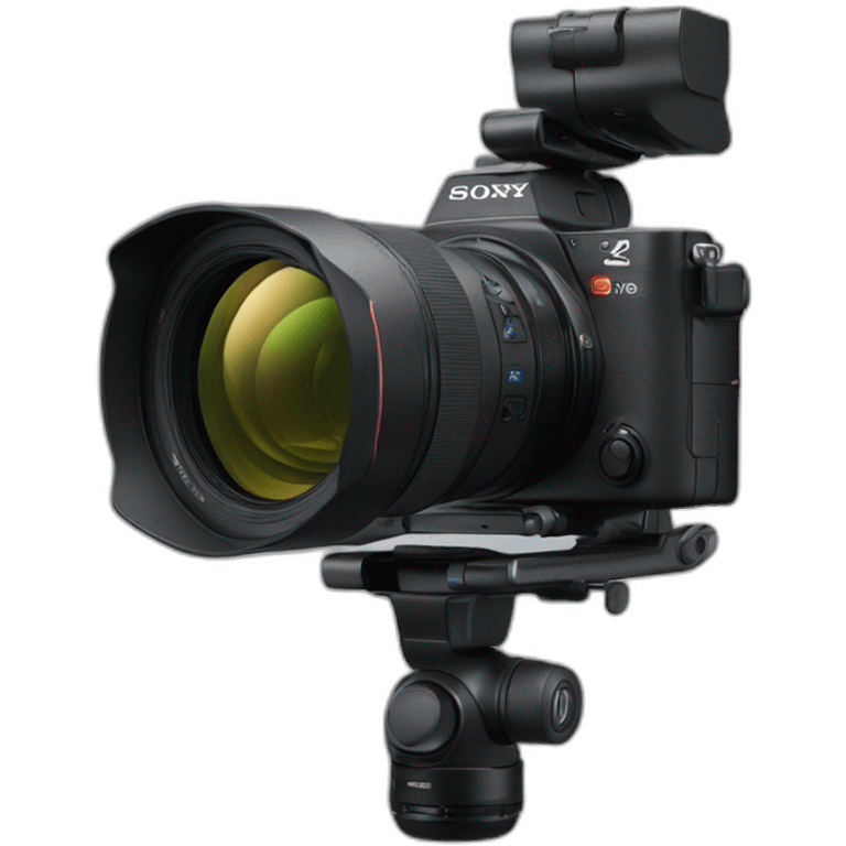 Sony camera on gimbal emoji