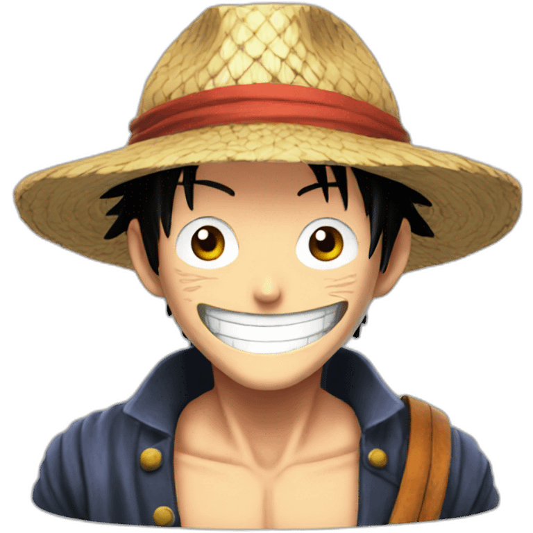 Luffy law emoji