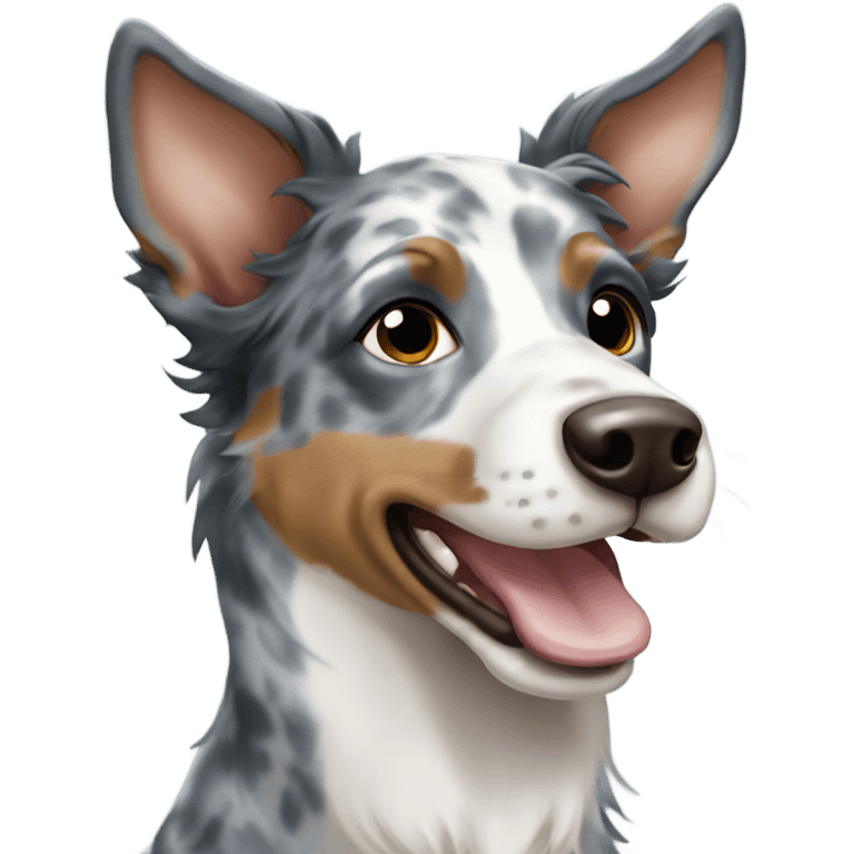 kelpie blue merle emoji