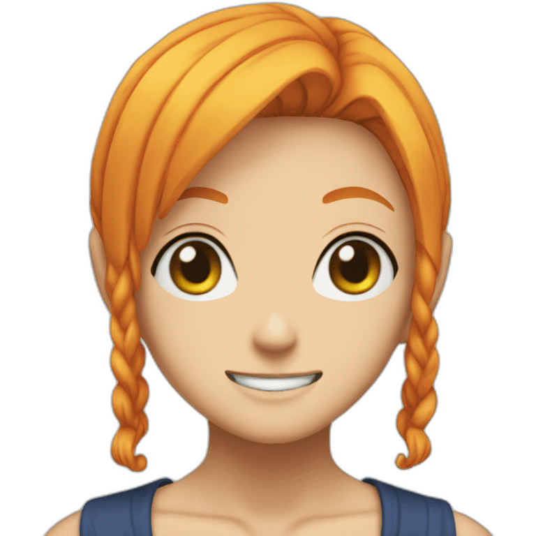 Nami one piece  emoji