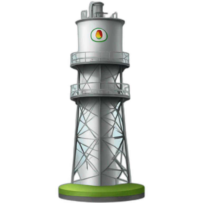 Torre petrolera emoji