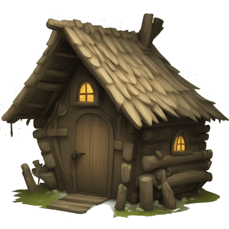 baba yaga’s hut emoji