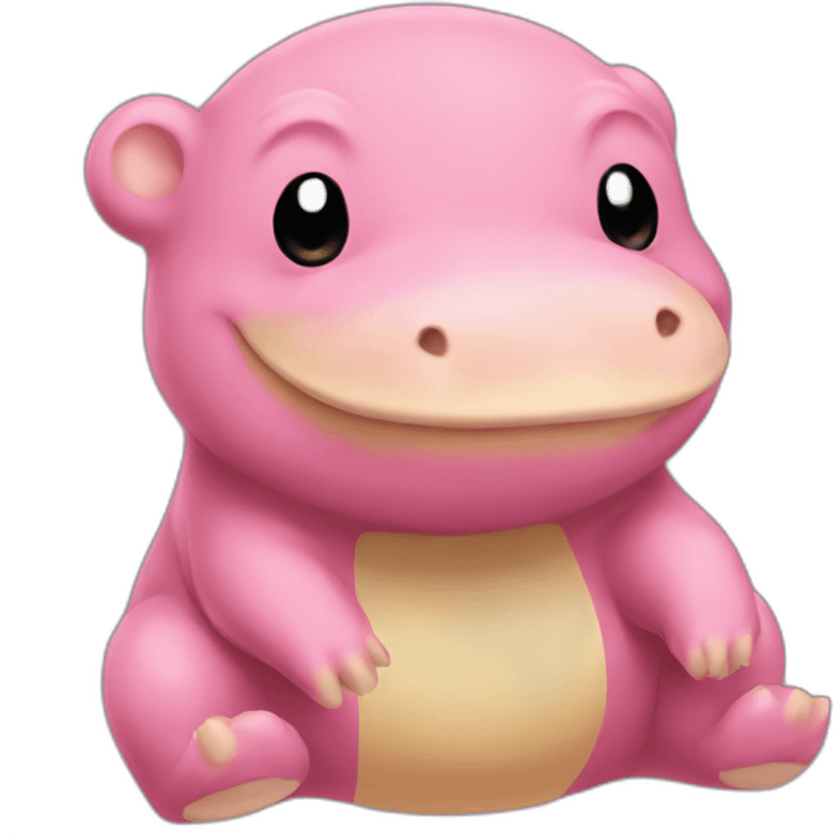 Slowpoke Pokémon emoji