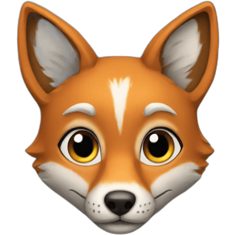 Renard bleu emoji