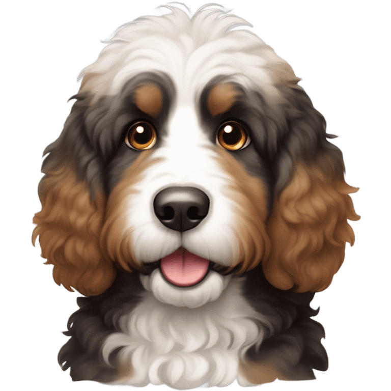 Bernedoodle emoji