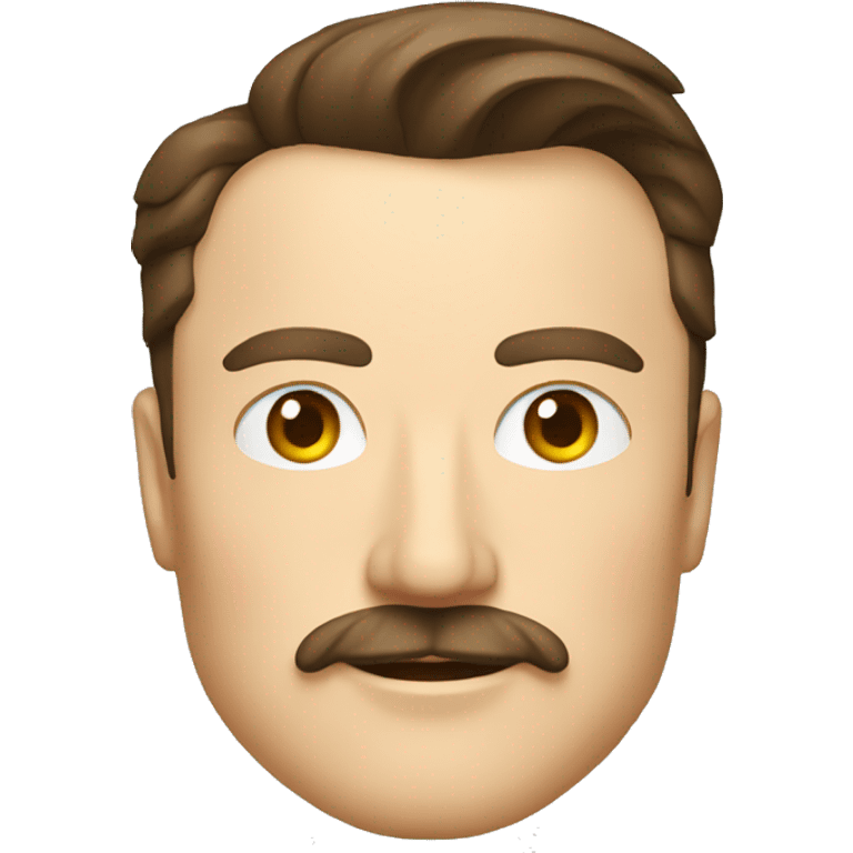 Elon Musk with mustache emoji