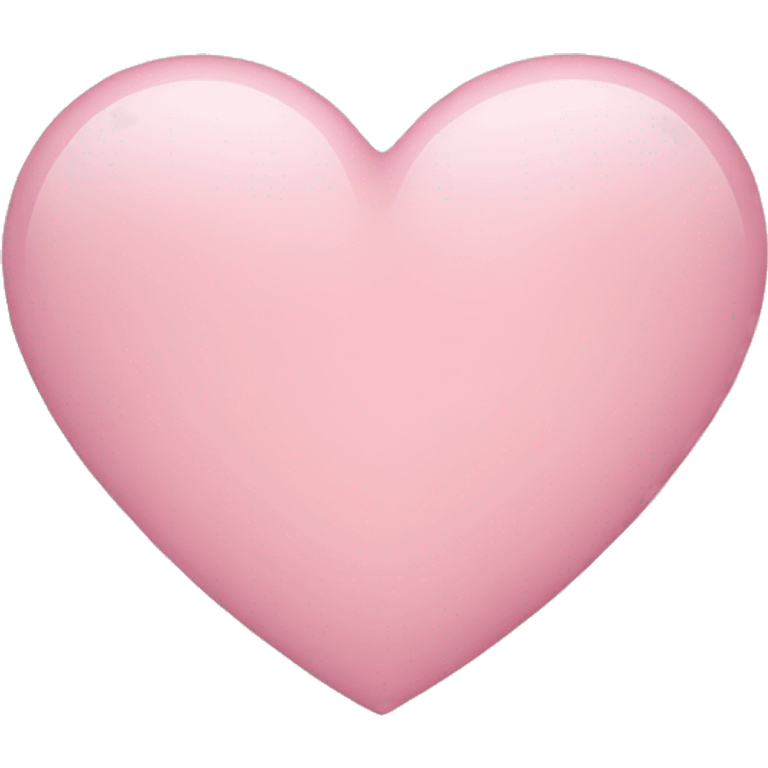 light pink heart emoji