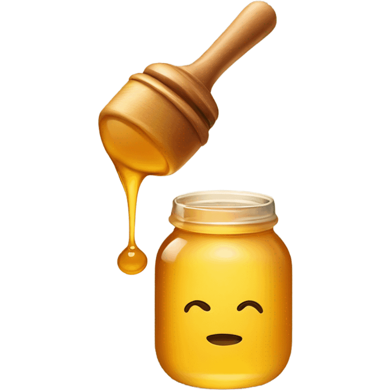 Eating honey  emoji