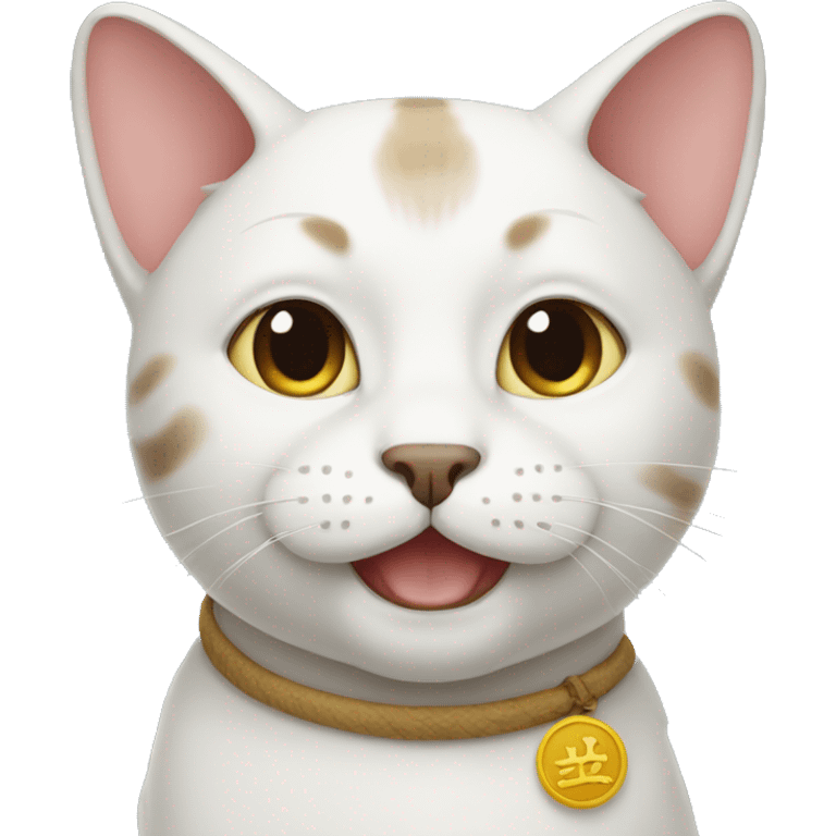 Chinese cat emoji