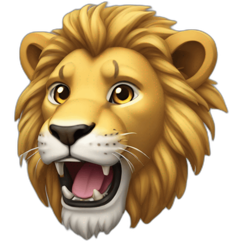 lion gamer emoji