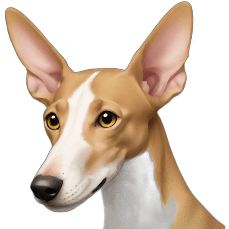 Podenco noir emoji