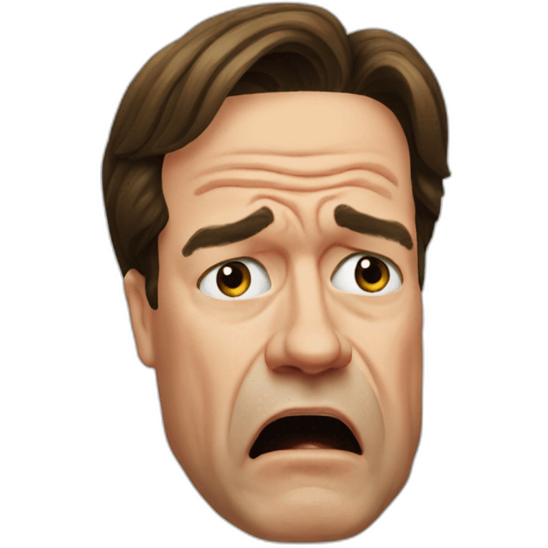 mark rutte crying emoji