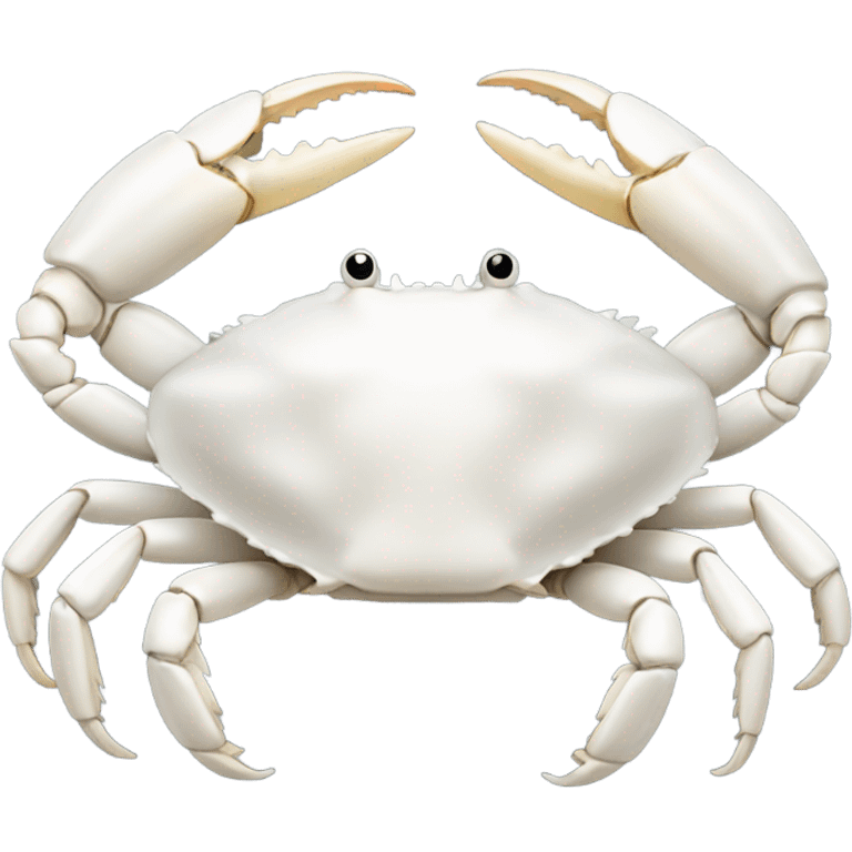 White crab  emoji