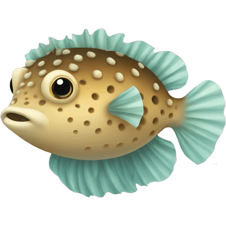 Princess Pufferfish emoji