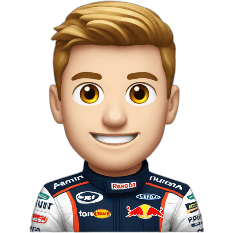 Max Verstappen formula 1 emoji