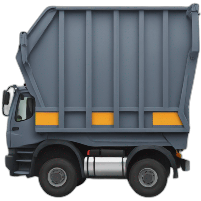 Bin lorry emoji