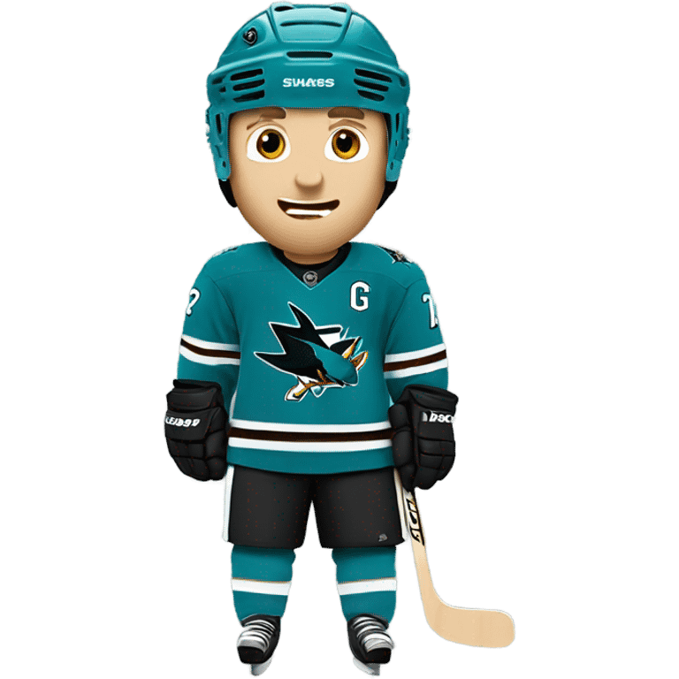 San Jose sharks hockey white guy emoji