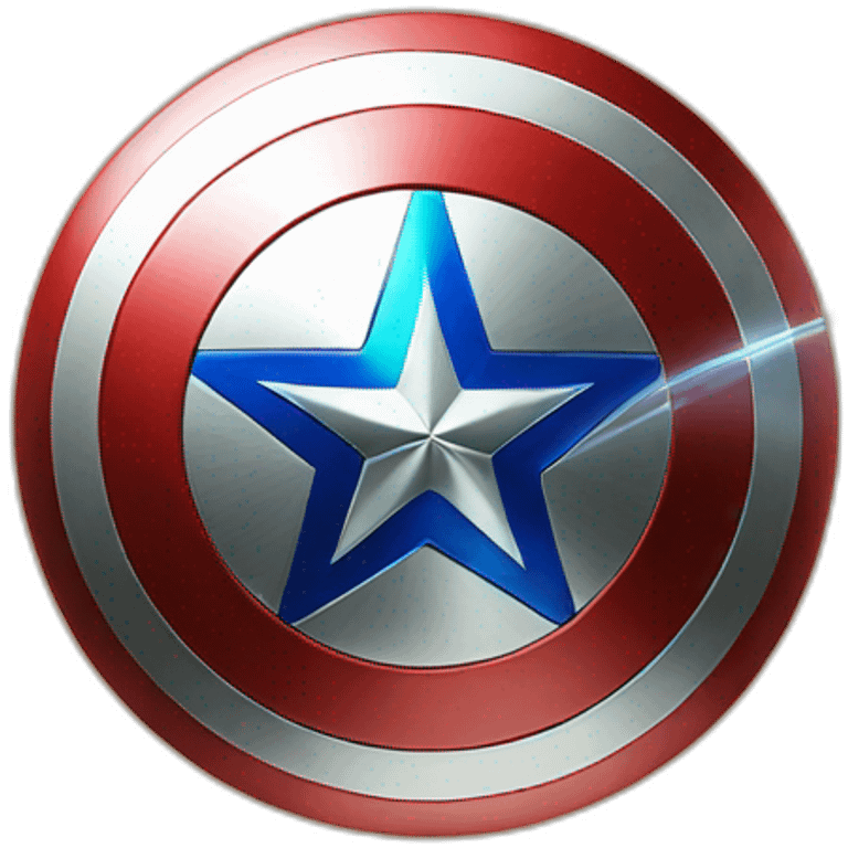 captain America, but with an X in place of the A emoji